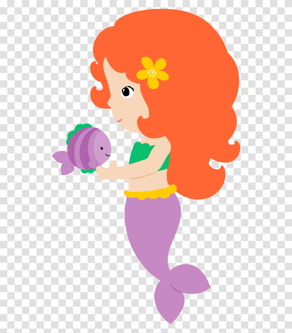 Mermaid Clipart, Person, Human, Baby Transparent Png