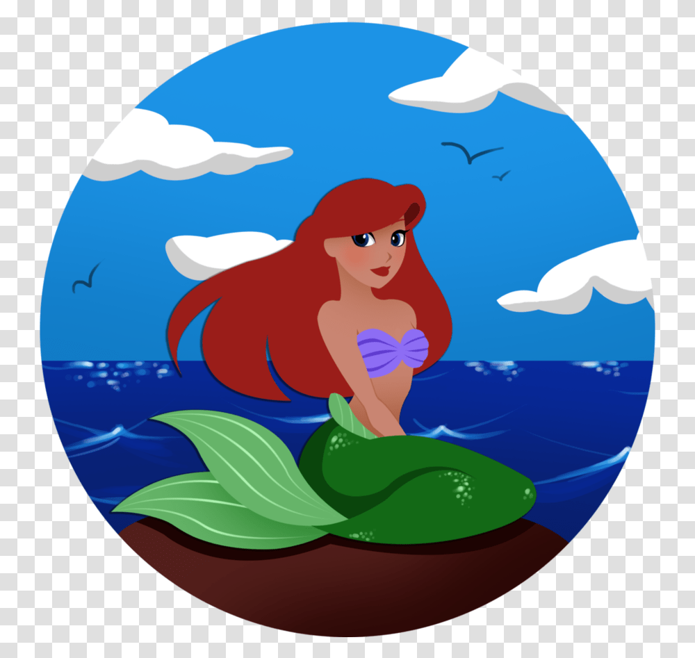 Mermaid, Apparel, Disk, Sphere Transparent Png