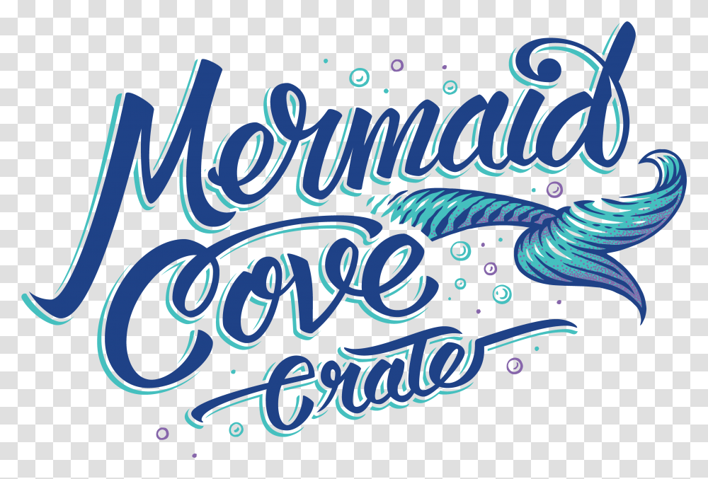 Mermaid Cove Crate Calligraphy, Handwriting, Alphabet Transparent Png