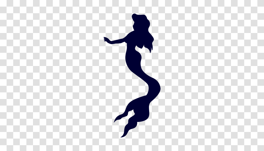Mermaid Creature Silhouette, Nature, Outdoors, Light Transparent Png