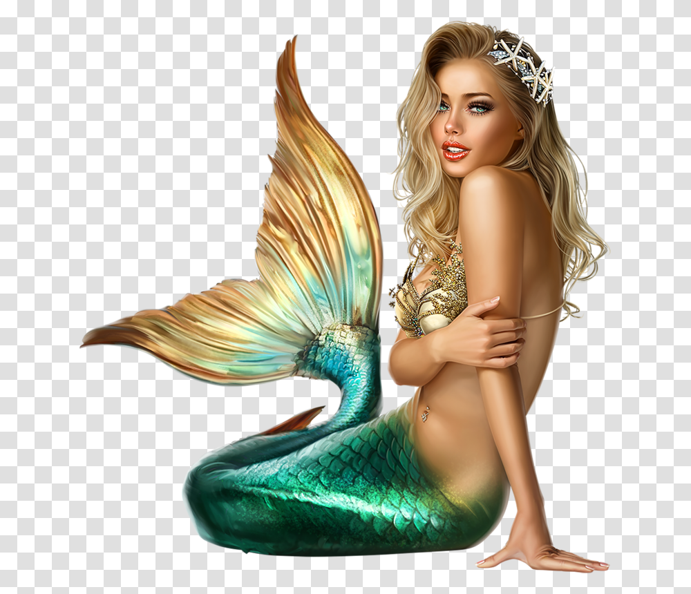 Mermaid, Fantasy, Person, Female Transparent Png