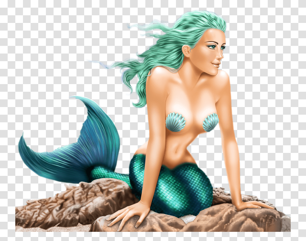 Mermaid, Fantasy, Person Transparent Png