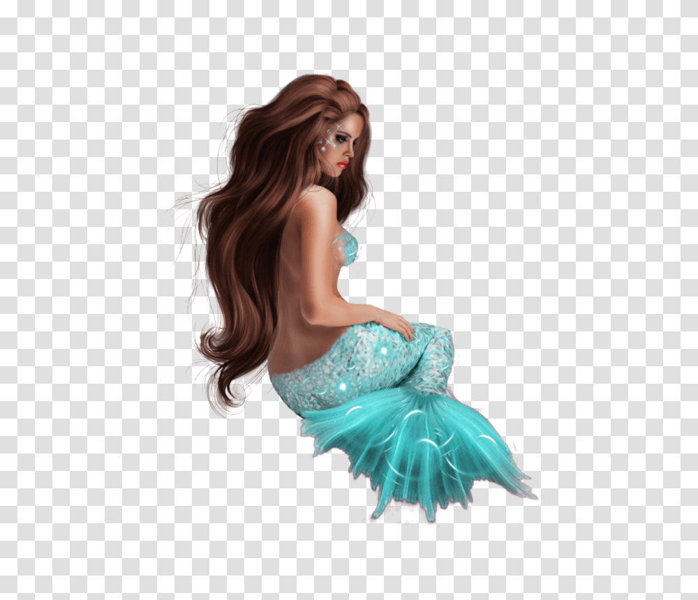 Mermaid, Fantasy, Dress, Dance Pose Transparent Png