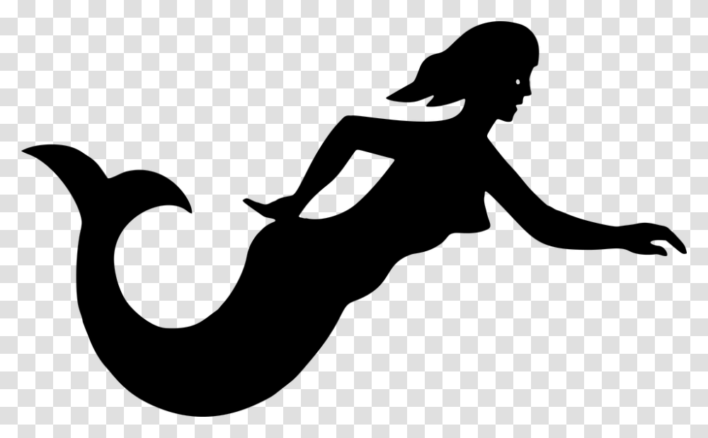 Mermaid, Fantasy, Gray, World Of Warcraft Transparent Png