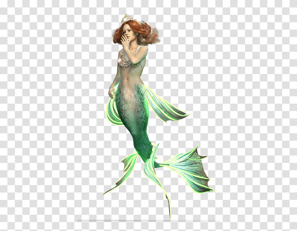 Mermaid, Fantasy, Person, Human, Dance Pose Transparent Png