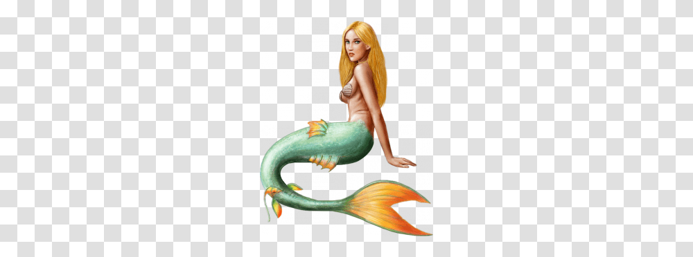 Mermaid, Fantasy, Person, Human, Figurine Transparent Png