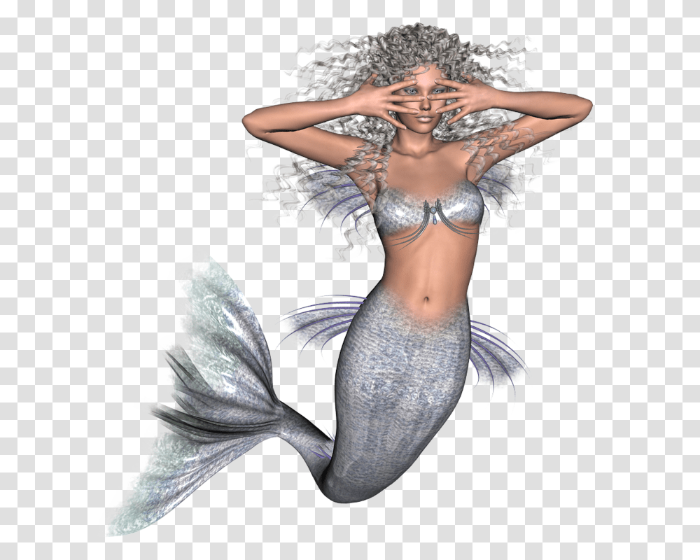 Mermaid, Fantasy, Person, Water, Skin Transparent Png