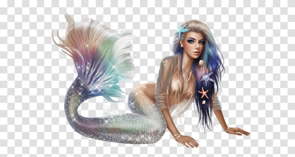 Mermaid Girl, Doll, Toy, Person, Human Transparent Png