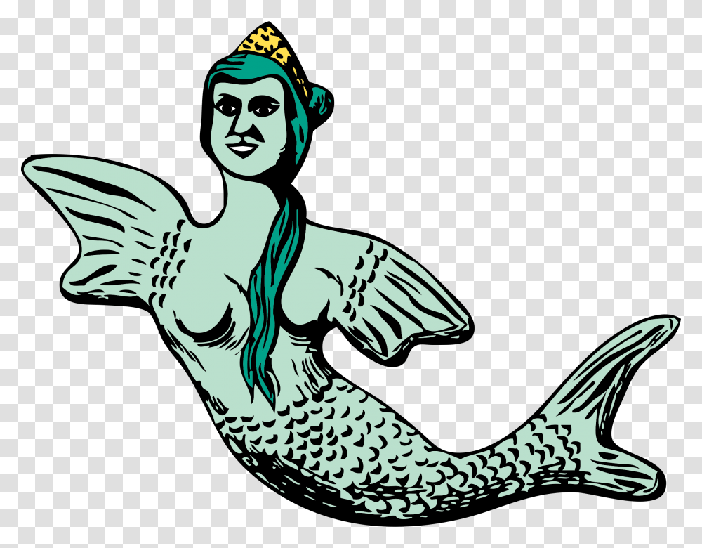 Mermaid Icons, Bird, Animal, Person Transparent Png