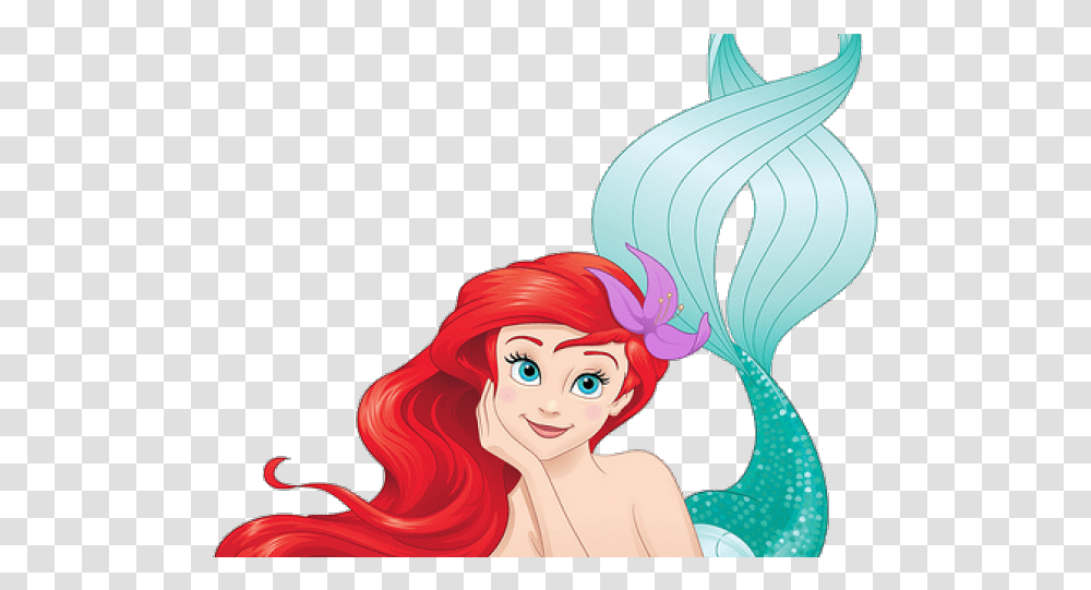 Mermaid Images Ariel My Little Mermaid, Book, Manga Transparent Png
