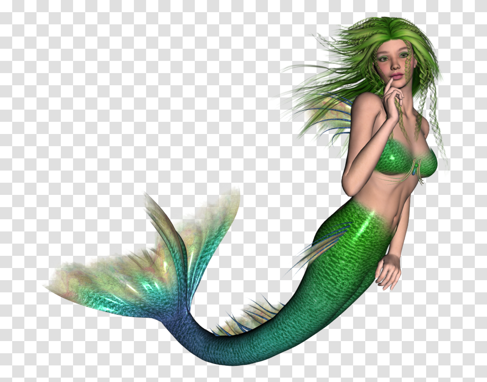 Mermaid Images Mermaid With No Background, Costume, Person, Face Transparent Png