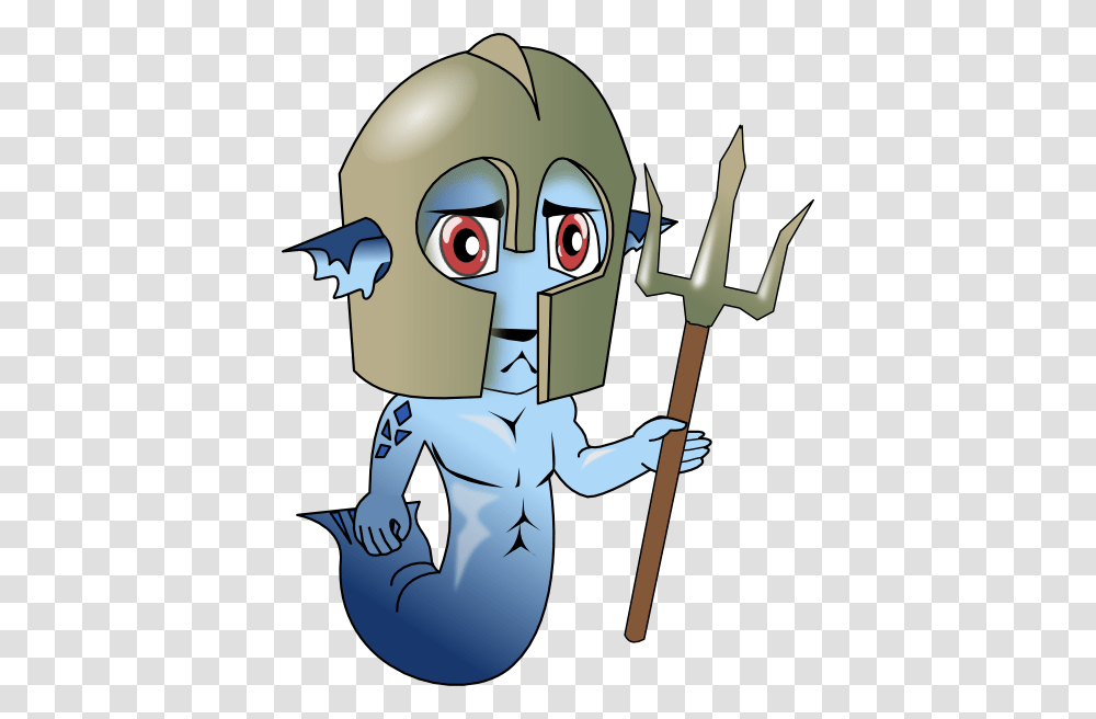 Mermaid Man Clip Art, Spear, Weapon, Weaponry, Trident Transparent Png