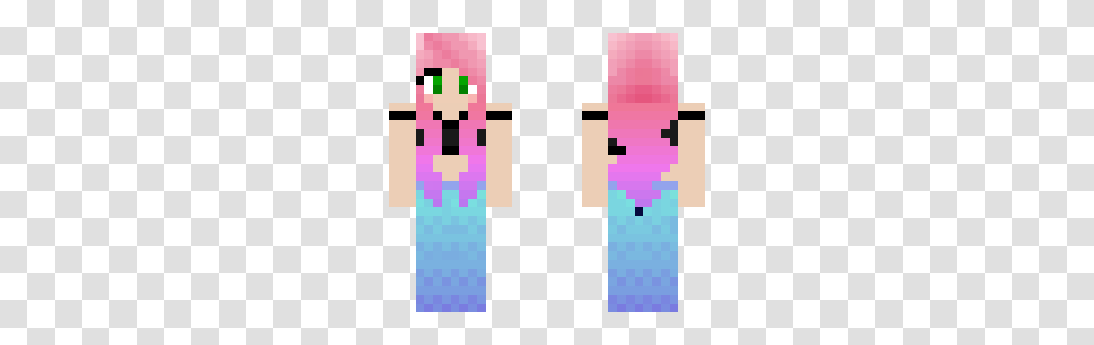 Mermaid Minecraft Skins, Rug, Purple Transparent Png