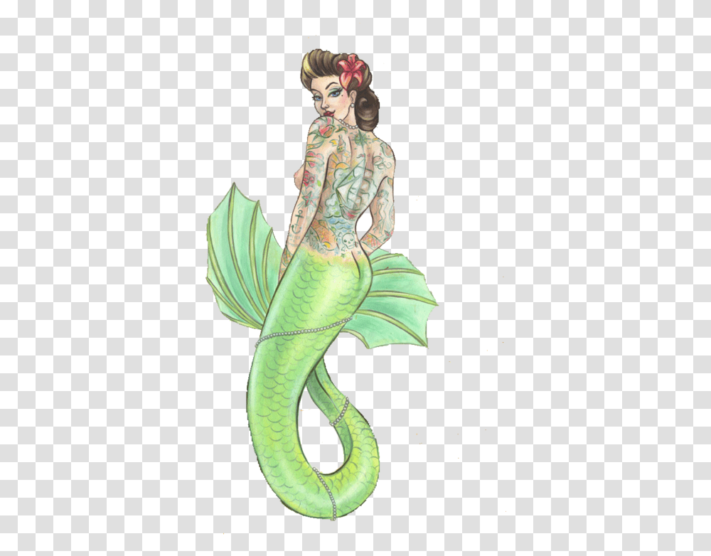 Mermaid Pin Up, Person, Animal, Photography Transparent Png