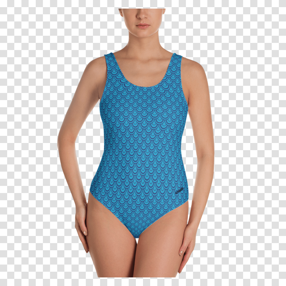 Mermaid Print One Piece Swimsuit Enjoy The Mauilife, Apparel, Swimwear, Person Transparent Png