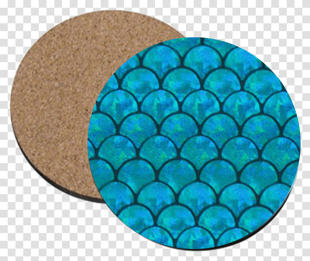 Mermaid Scales Coaster Circle Transparent Png