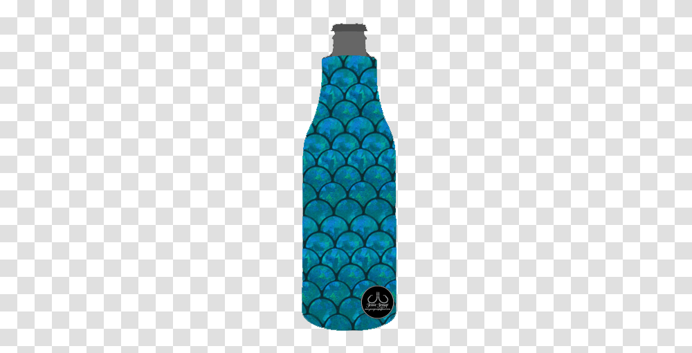 Mermaid Scales Oz Bottle Coolie, Rug, Tie, Accessories, Food Transparent Png