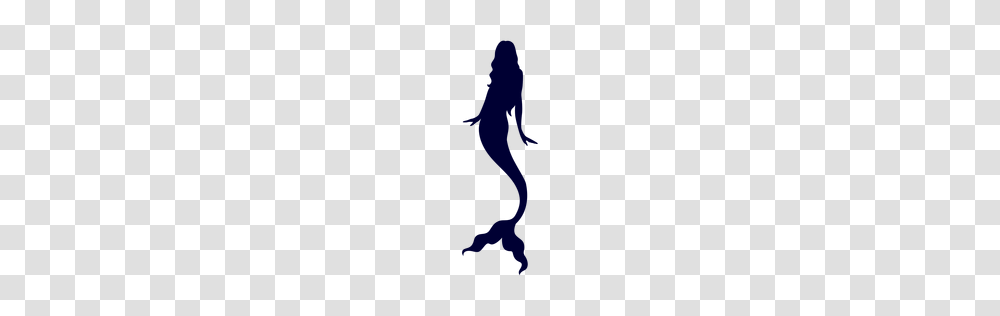 Mermaid Sea Creature Silhouette, Outdoors, Nature, Person, Human Transparent Png