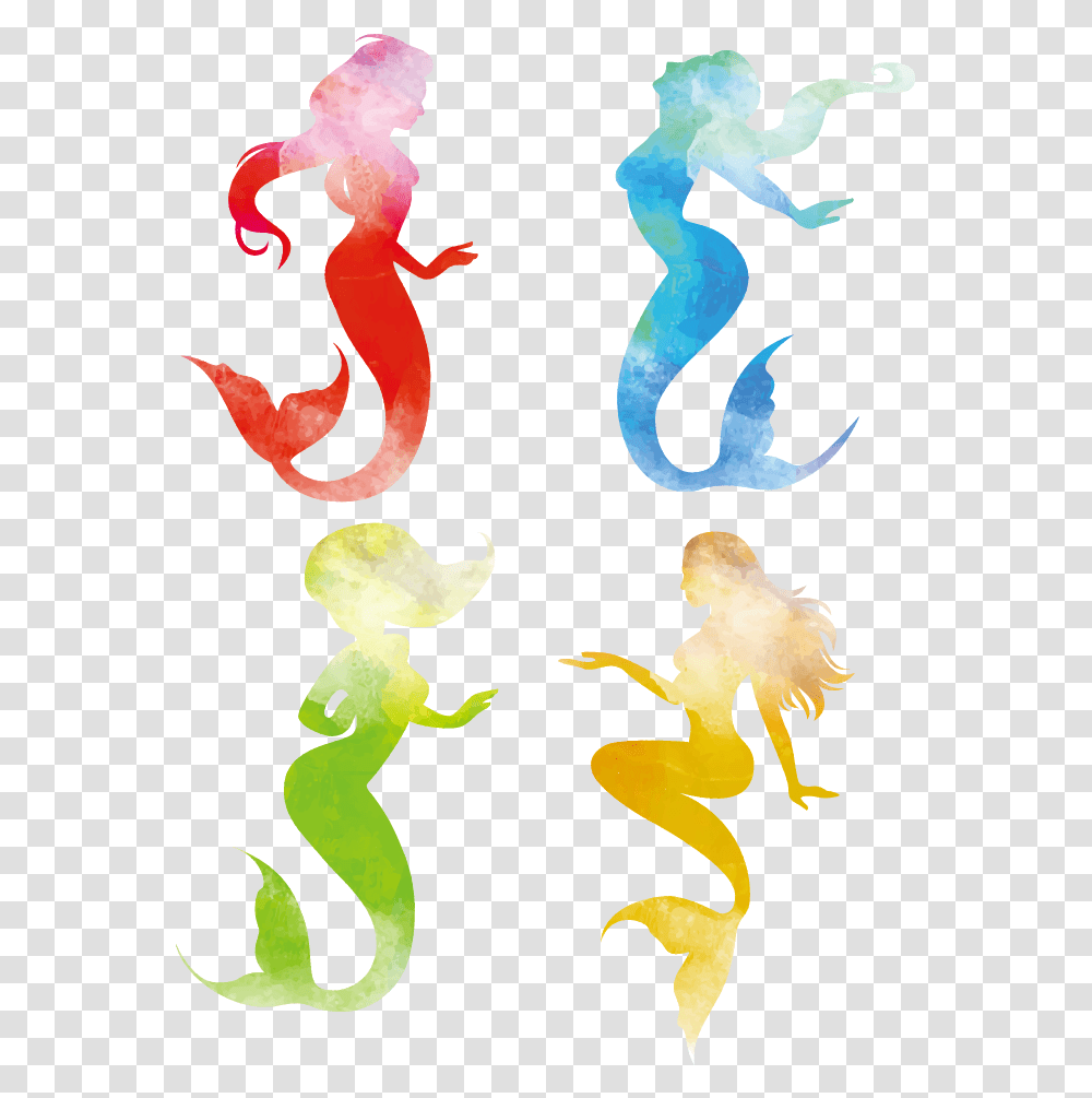 Mermaid Silhouette Illustration Mermaid Silhouette, Animal, Wildlife, Amphibian, Frog Transparent Png