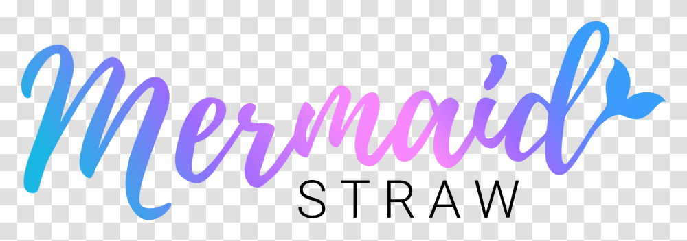 Mermaid Straw Logo Calligraphy, Label, Handwriting, Alphabet Transparent Png