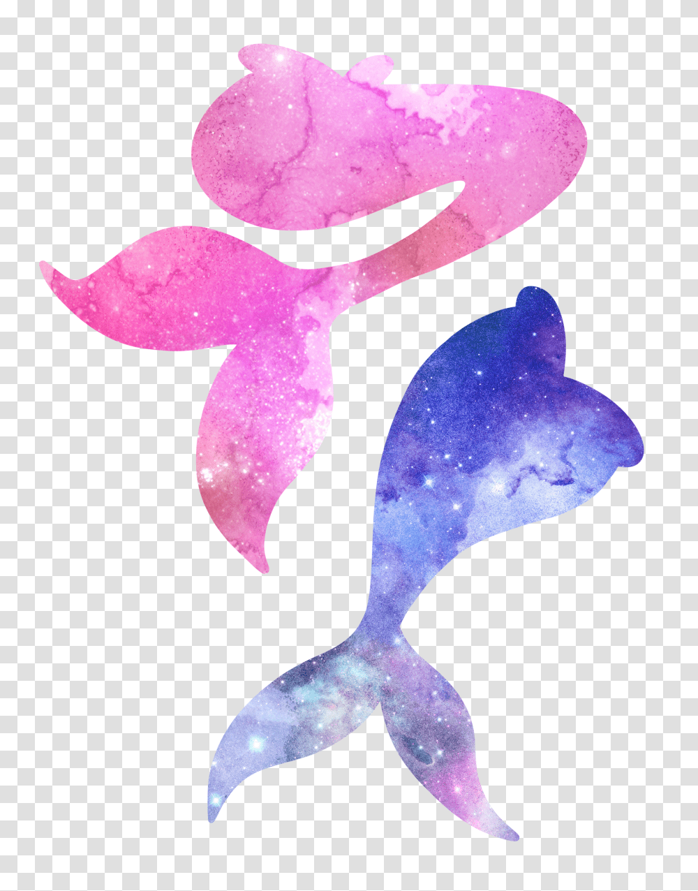 Mermaid Svg Files Clipart Watercolor Mermaid Tail Transparent Png