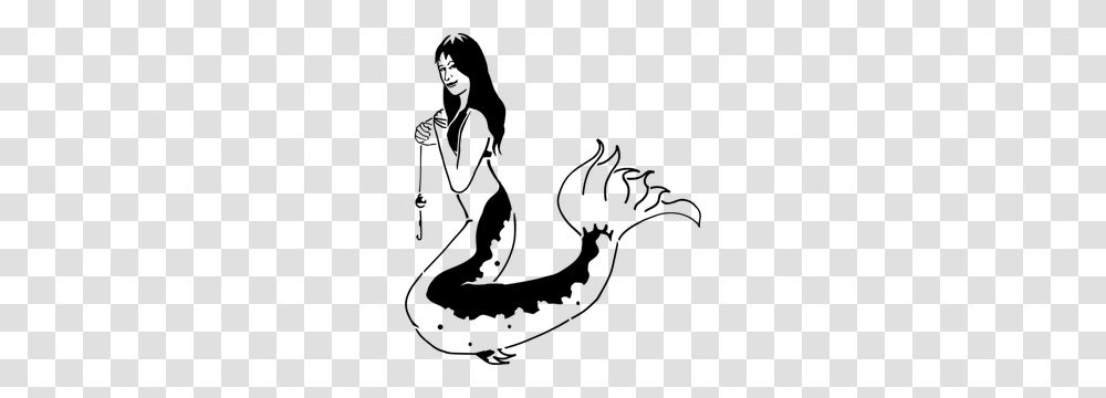 Mermaid Tail Clipart, Gray, World Of Warcraft Transparent Png