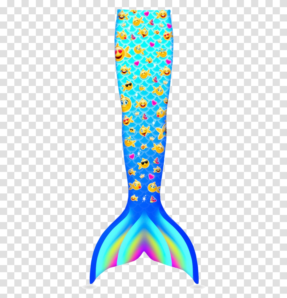 Mermaid Tail Clipart Sparkly Picture Mermaid Tail Emoji, Apparel, Sock, Shoe Transparent Png