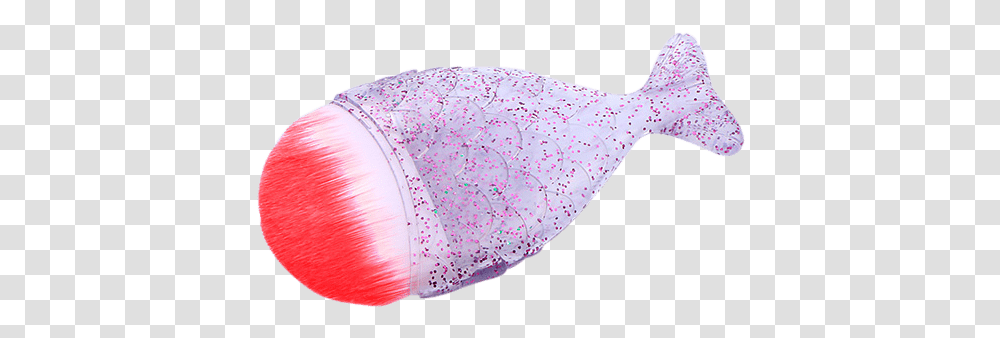 Mermaid Tail Handle Glitter Makeup Brush Soft, Clothing, Apparel, Rug, Hat Transparent Png