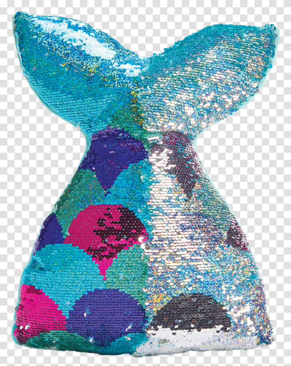 Mermaid Tail Sequin Pillow, Jar, Pottery, Modern Art Transparent Png