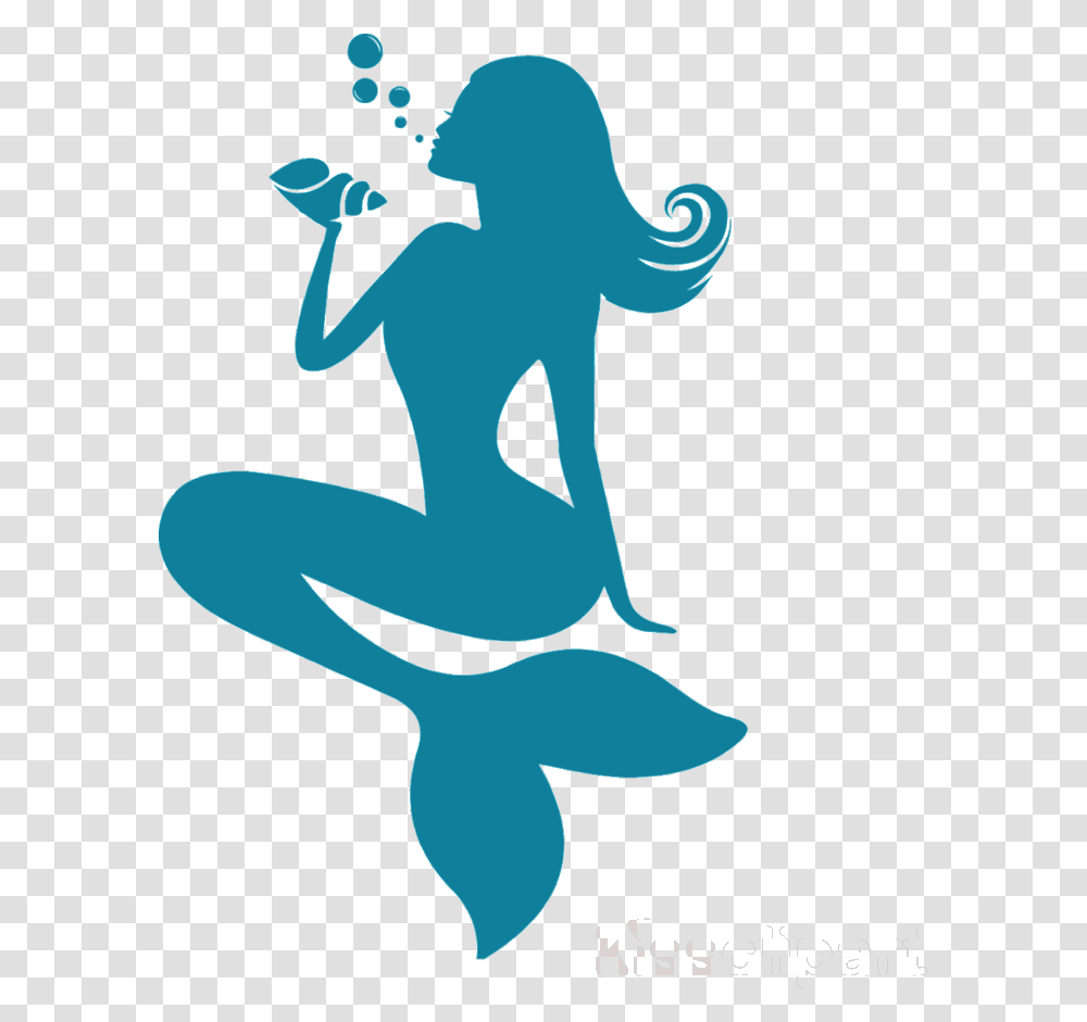 Mermaid Tail Silhouette Clipart Ariel Clip Art Silhouette Mermaid Clipart, Animal, Mammal, Sea Life, Photography Transparent Png