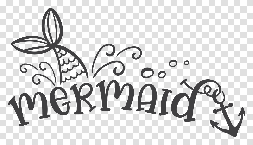 Mermaid Tail Svg File, Alphabet, Logo Transparent Png