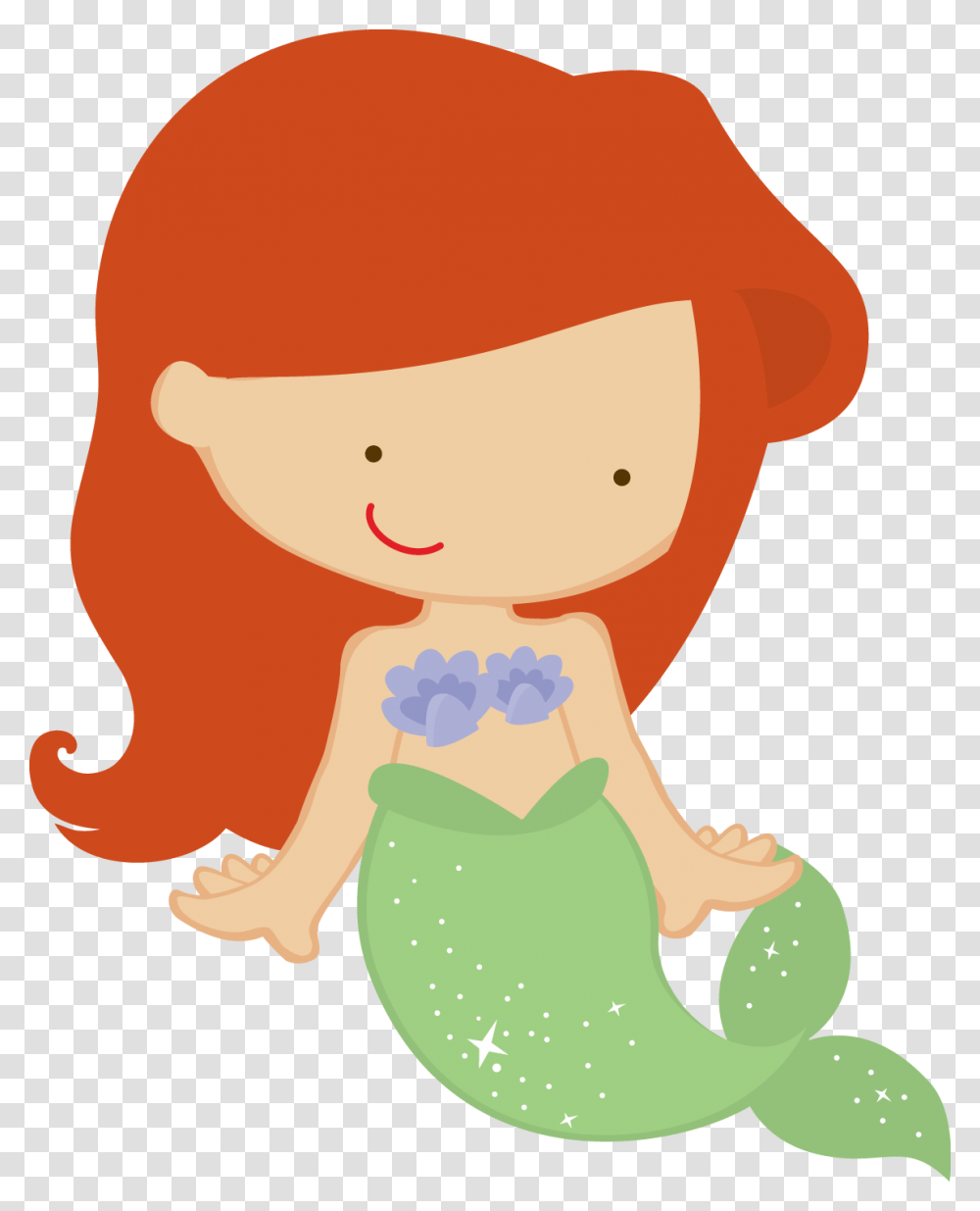 Mermaid Vector Cute Princesas Cute, Outdoors, Nature, Doll Transparent Png