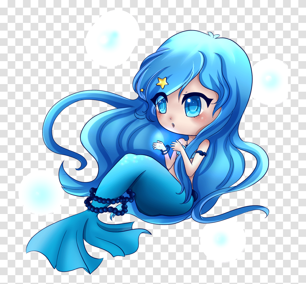 Mermaids Anime Chibi, Light, Person Transparent Png