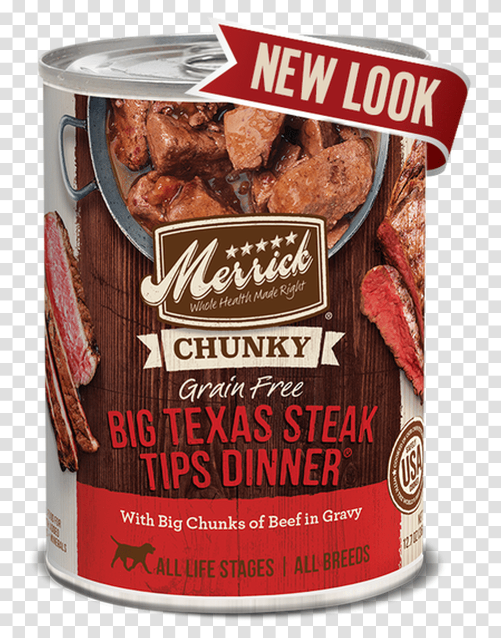 Merrick Big Texas Steak Tips, Food, Plant, Pork, Menu Transparent Png