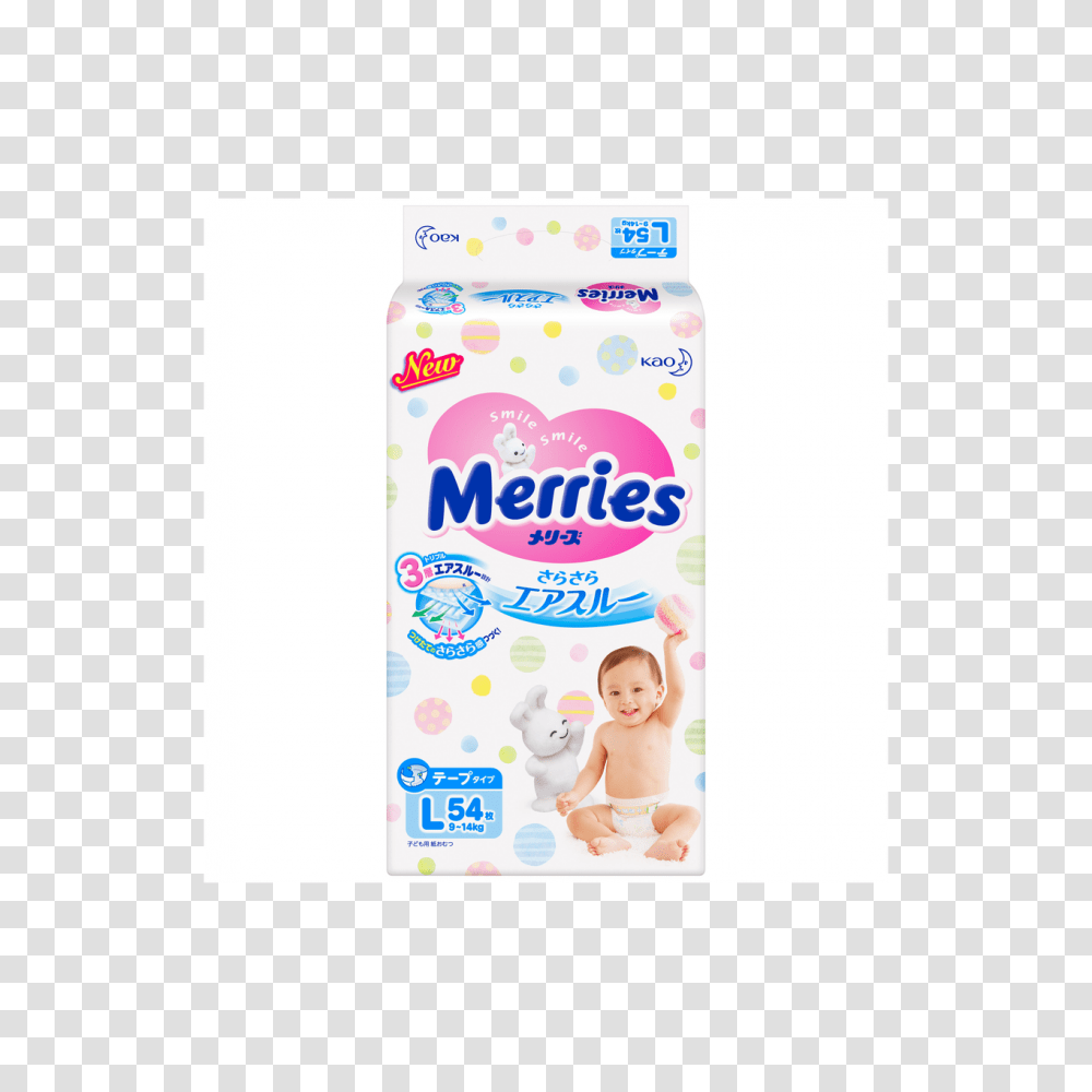 Merries Tape Diapers, Paper, Person, Human, Towel Transparent Png