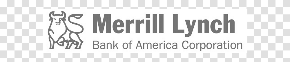 Merrill Lynch Merrill Lynch Bull, Word, Label, Logo Transparent Png