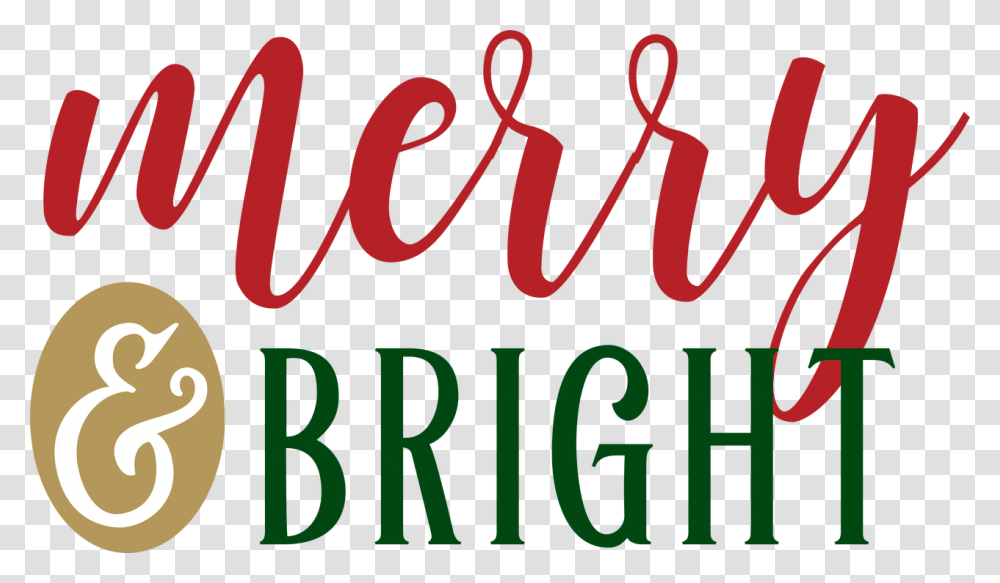 Merry Amp Bright Svg Cut File Merry And Bright Svg, Alphabet, Handwriting, Calligraphy Transparent Png