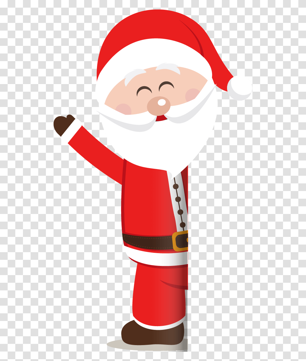 Merry Campsite Claus Santa 2017 Christmas Card Merry Christmas Santa Claus, Paper Transparent Png