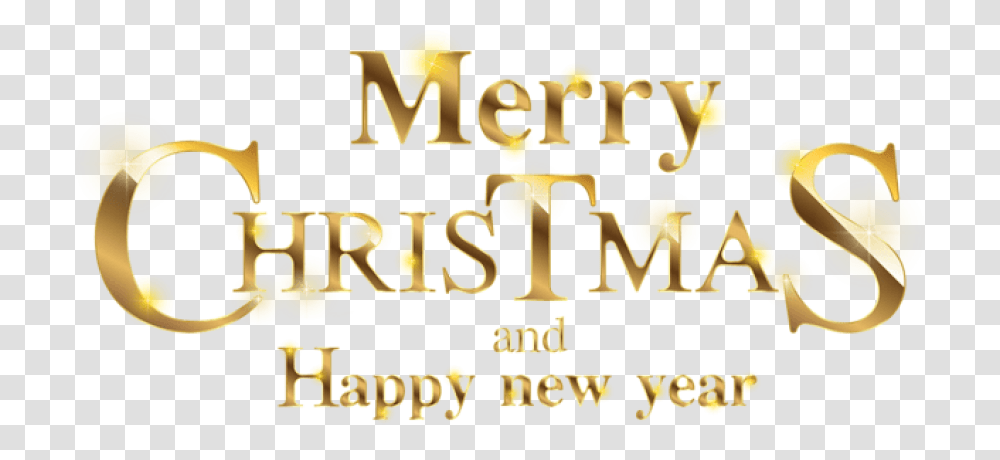 Merry Christmas And Happy New Year 2019, Label, Alphabet, Number Transparent Png