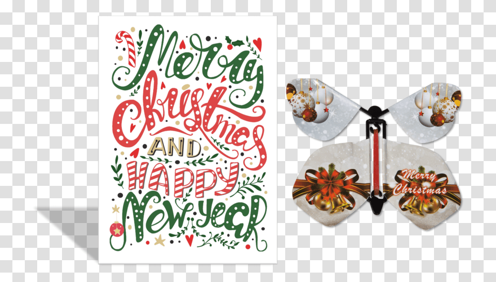Merry Christmas And Happy New Year, Label, Alphabet, Dish Transparent Png