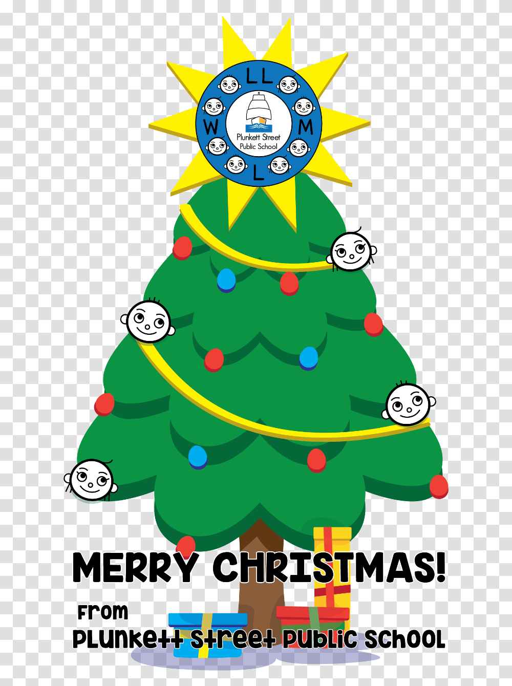 Merry Christmas And School, Tree, Plant, Ornament, Christmas Tree Transparent Png