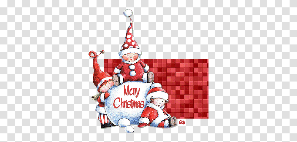 Merry Christmas Animated Gif Clipartioncom Santa Merry Christmas Gif, Elf, Snowman, Nature, Leisure Activities Transparent Png