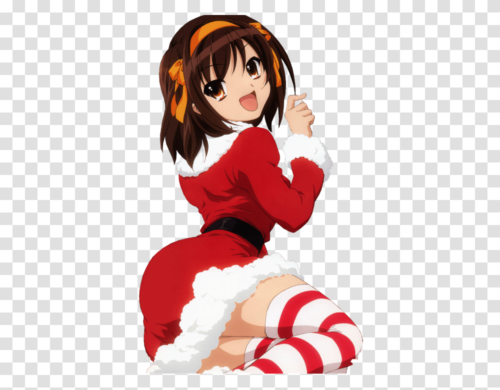 Merry Christmas Anime, Person, Human, Performer, Book Transparent Png