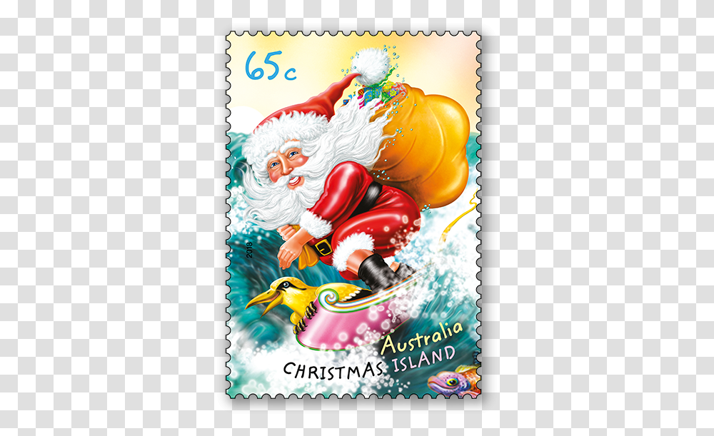 Merry Christmas Australia Island, Postage Stamp, Poster, Advertisement, Ball Transparent Png