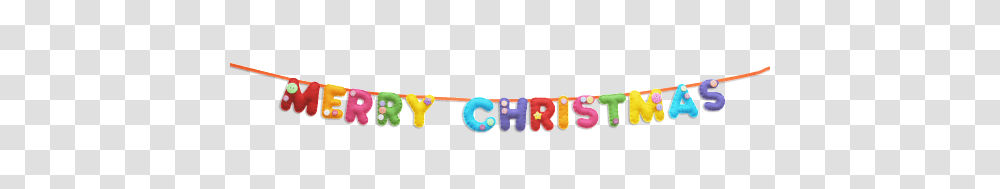 Merry Christmas Banner, Bracelet, Accessories Transparent Png