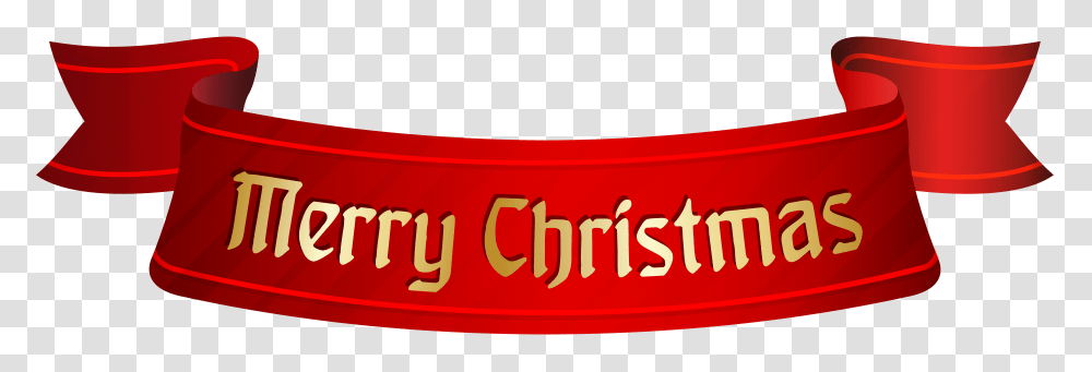 Merry Christmas Banner Clip, Label, Alphabet Transparent Png