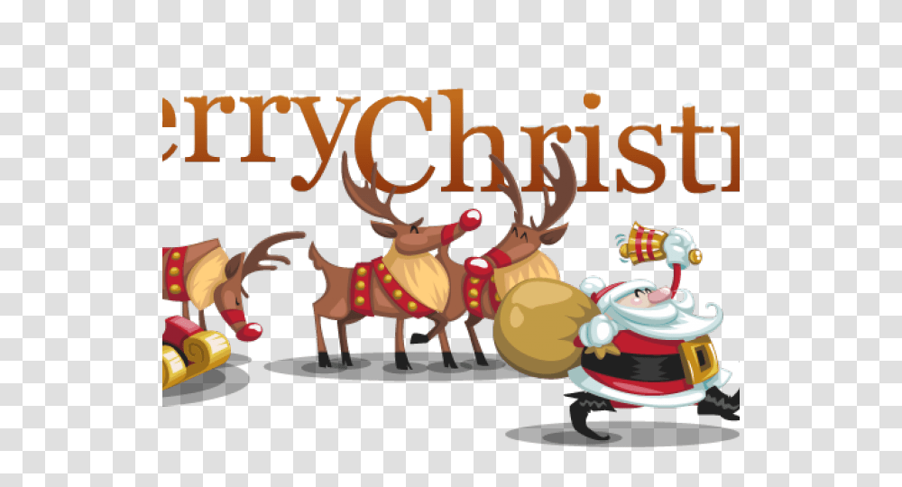 Merry Christmas Banner Clipart, Meal, Food, Leisure Activities Transparent Png