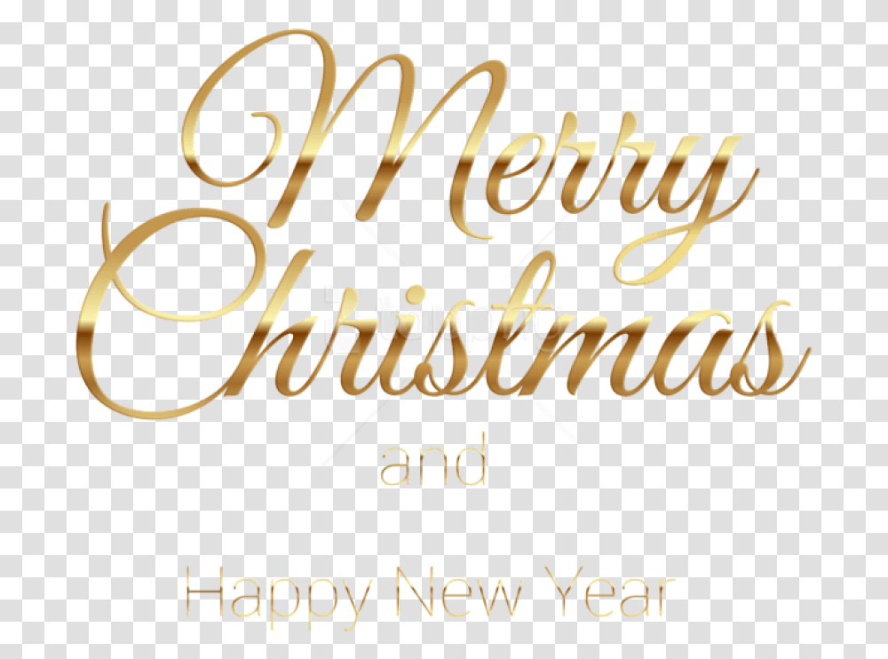 Merry Christmas Banner Merry Christmas And A Happy New Year, Calligraphy, Handwriting, Alphabet Transparent Png