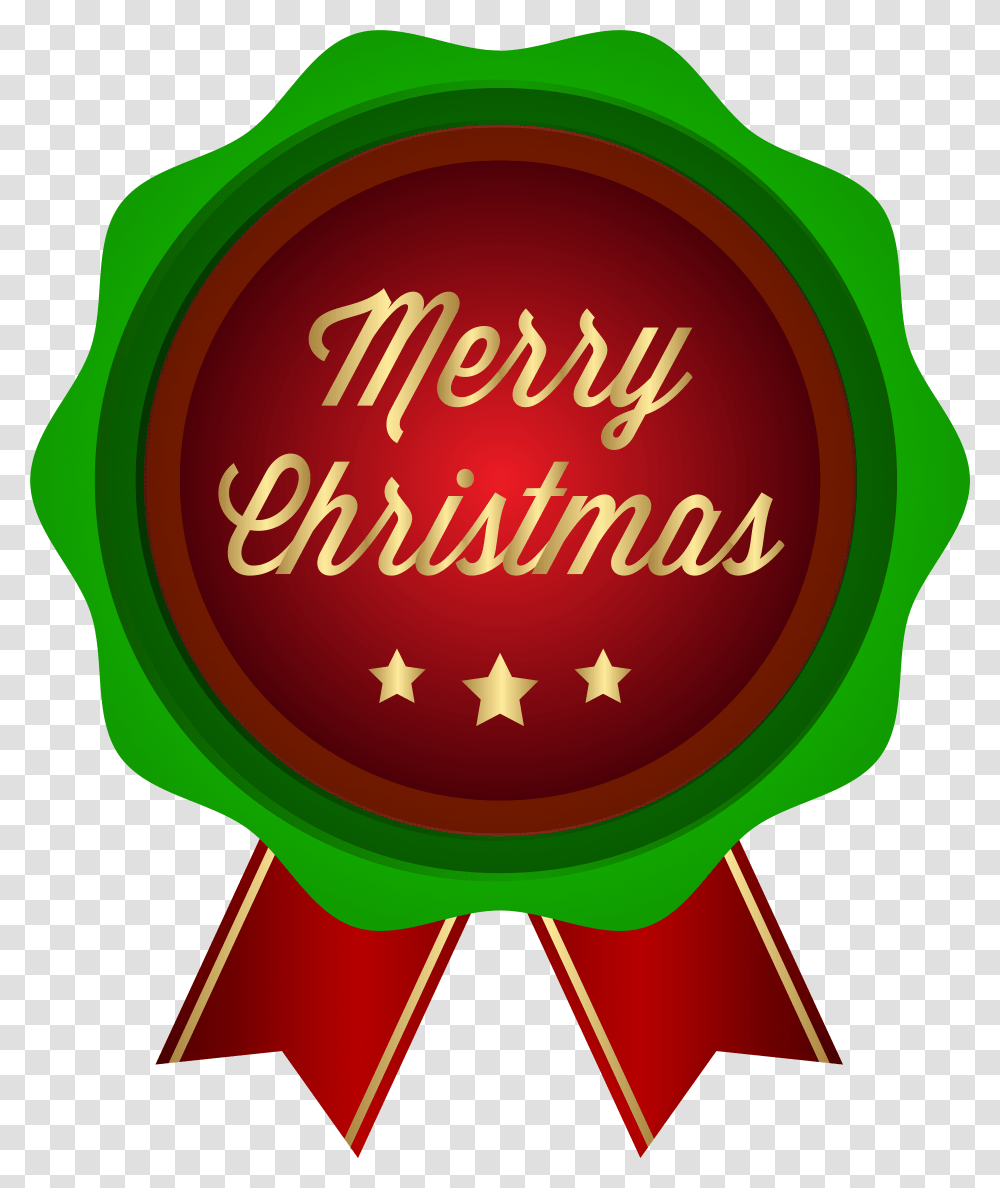 Merry Christmas Banner, Logo, Trademark Transparent Png