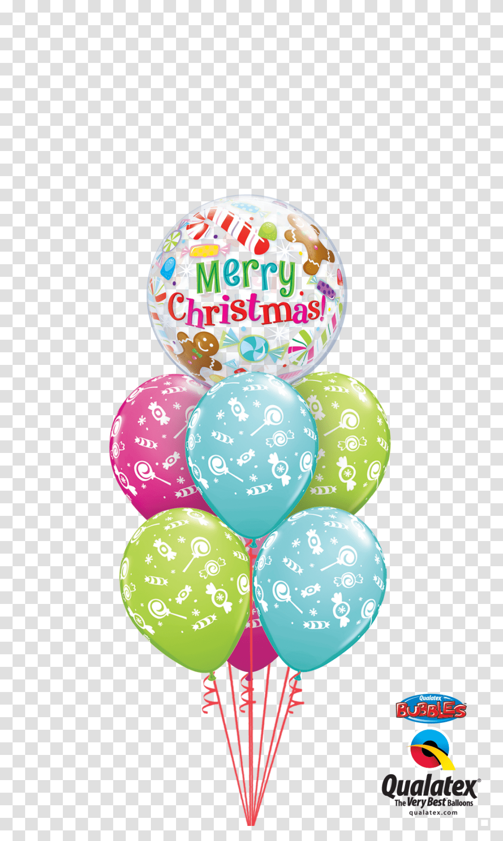 Merry Christmas Bubble Merry Christmas Balloons Transparent Png
